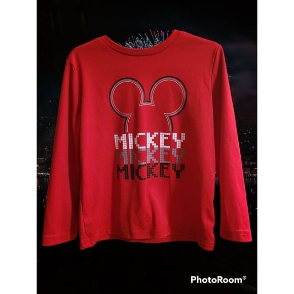 Boy's Disney Jumping Beans Red Dri Fit Mickey Size 4T {A35} - Picture 1 of 2